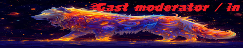 Gastmoderator / in